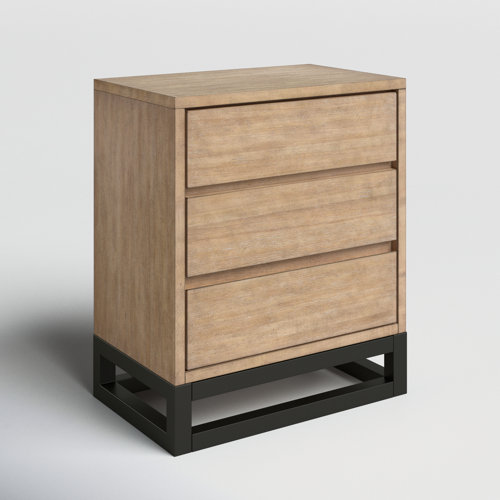 Mercury Row® Joshua Solid Wood Nightstand & Reviews Wayfair